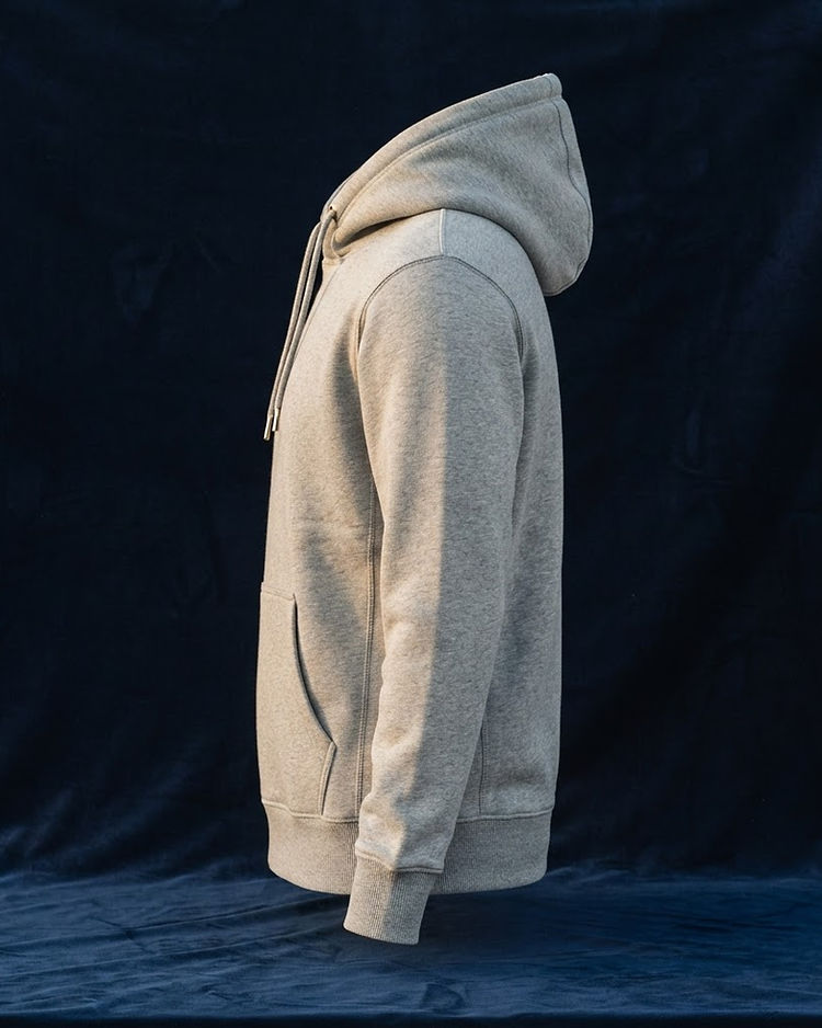 MATILEO Pullover Hoodie — Grey Melange (Grey Melange), product photo