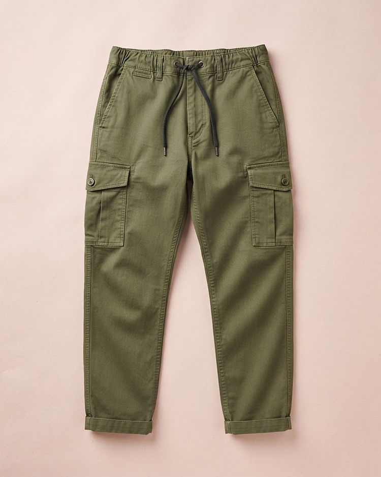 MATILEO Cargo Pant — Olive (Olive), product photo