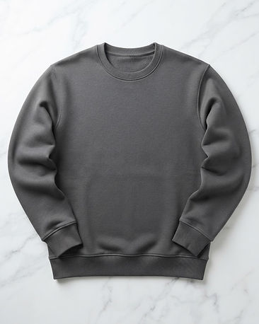 MATILEO Crew Sweatshirt — Charcoal (Charcoal), product photo
