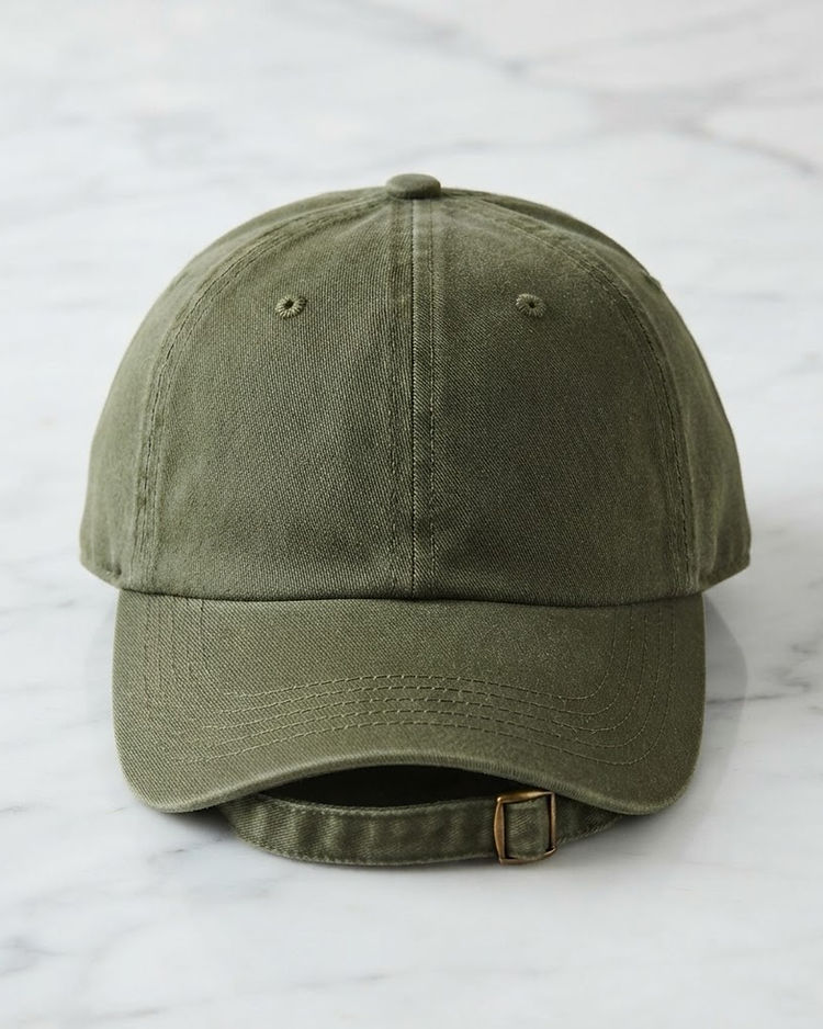 MATILEO Dad Cap — Olive (Olive), product photo