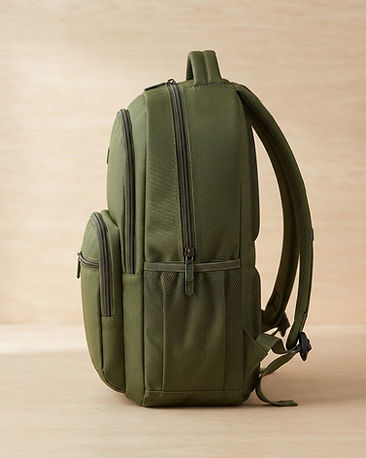 MATILEO Laptop Backpack — Olive (Olive), product photo