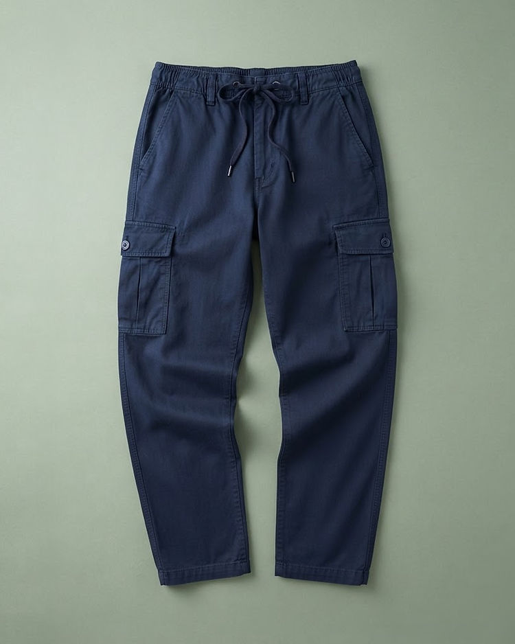 MATILEO Cargo Pant — Navy (Navy), product photo