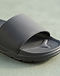 MATILEO Comfort Slide Sandal — Charcoal (Charcoal), detail close-up