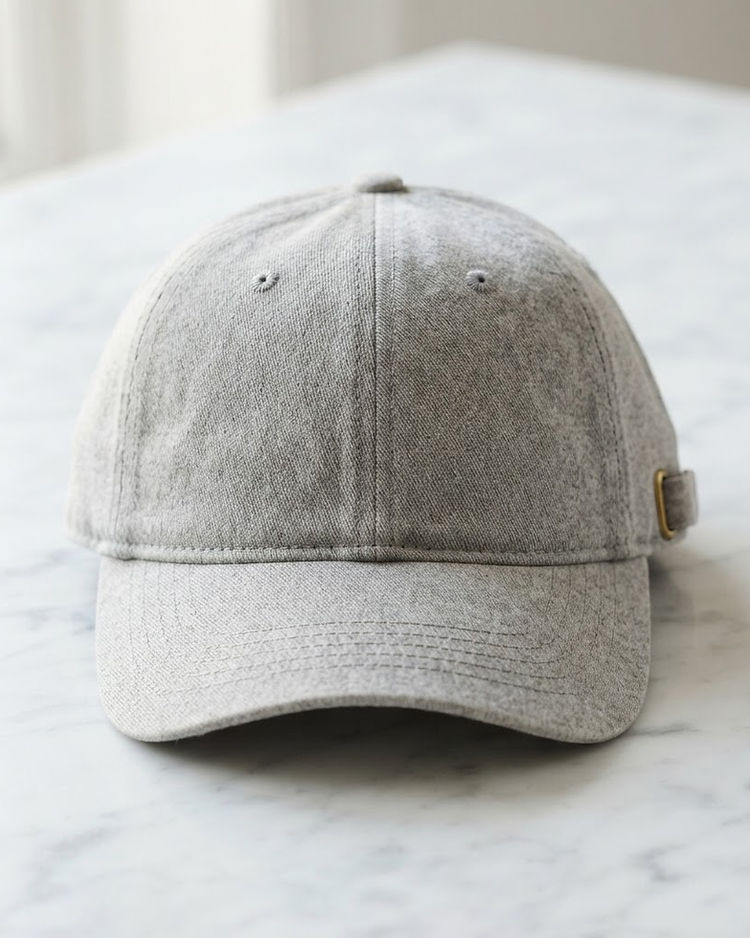 MATILEO Dad Cap — Grey Melange (Grey Melange), product photo