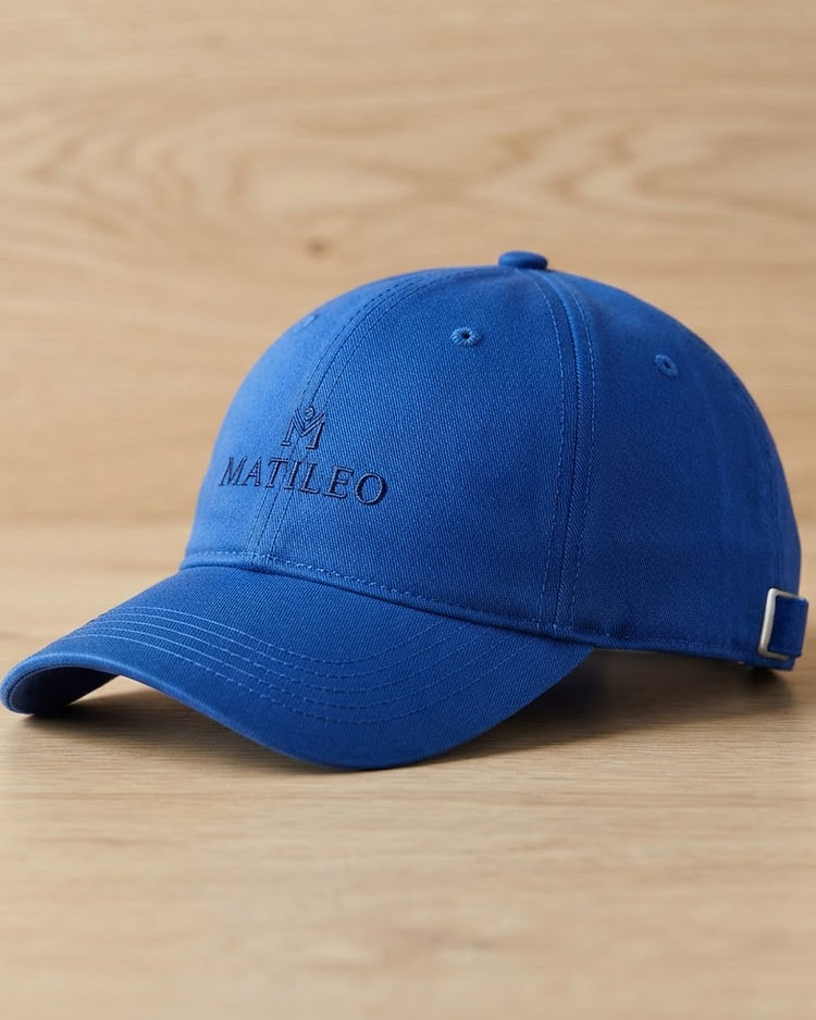 MATILEO Classic Cap — Cobalt Blue (Cobalt Blue), product photo