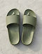 MATILEO Comfort Slide Sandal — Olive (Olive), flat-lay view