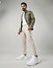 MATILEO Sport Lifestyle Shoe — White (White), worn or held by model