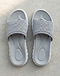 MATILEO Comfort Slide Sandal — Grey Melange (Grey Melange), flat-lay view