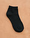 MATILEO Ankle Sock — Black (Black), flat-lay view