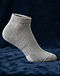 MATILEO Ankle Sock — Grey Melange (Grey Melange), product photo