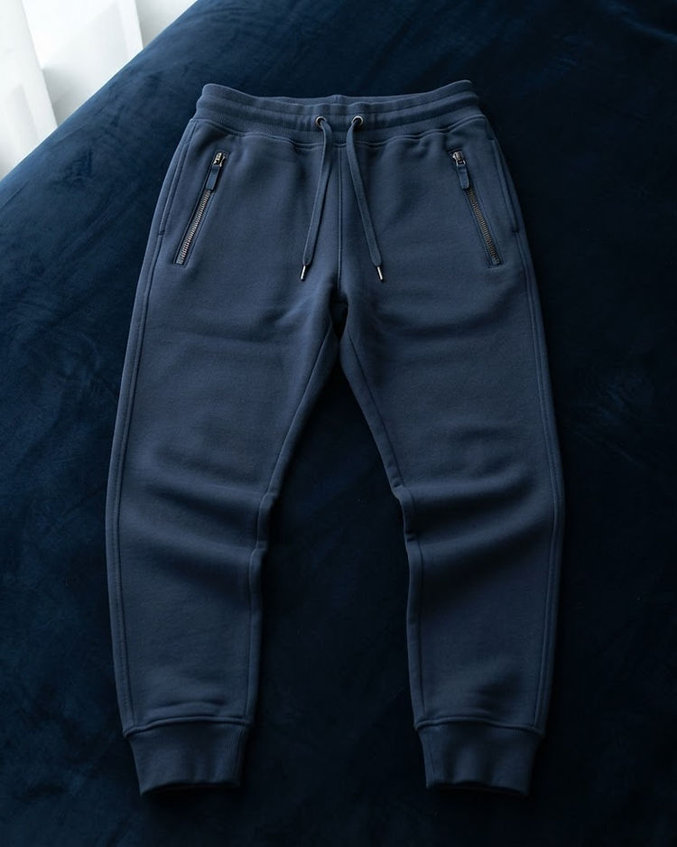 MATILEO Fleece Jogger — Navy (Navy), product photo