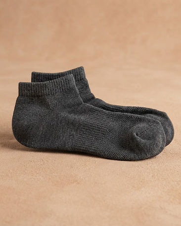 MATILEO Ankle Sock — Charcoal (Charcoal), product photo
