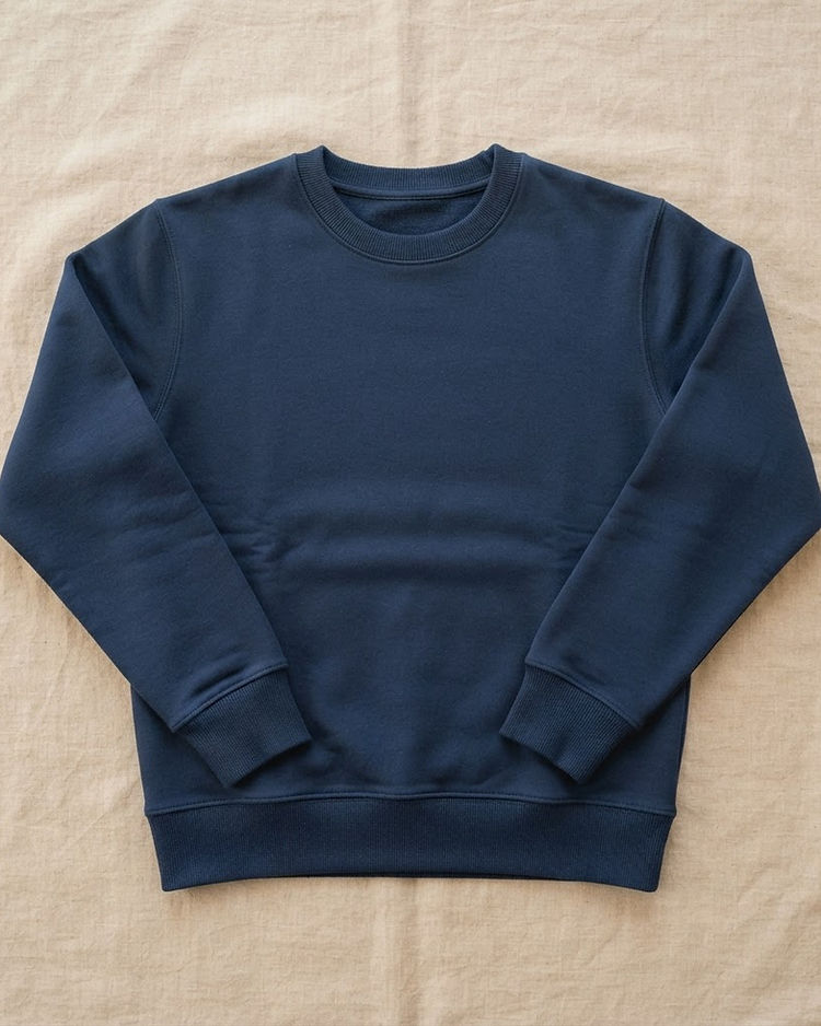 MATILEO Crew Sweatshirt — Navy (Navy), product photo