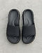 MATILEO Comfort Slide Sandal — Black (Black), flat-lay view