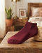 MATILEO Ankle Sock — Burgundy (Burgundy), lifestyle setting