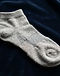 MATILEO Ankle Sock — Grey Melange (Grey Melange), detail close-up