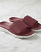MATILEO Comfort Slide Sandal — Burgundy (Burgundy), product photo