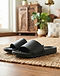 MATILEO Comfort Slide Sandal — Black (Black), lifestyle setting
