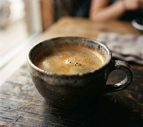 Stimmungsbild: frisch zubereiteter Kaffee