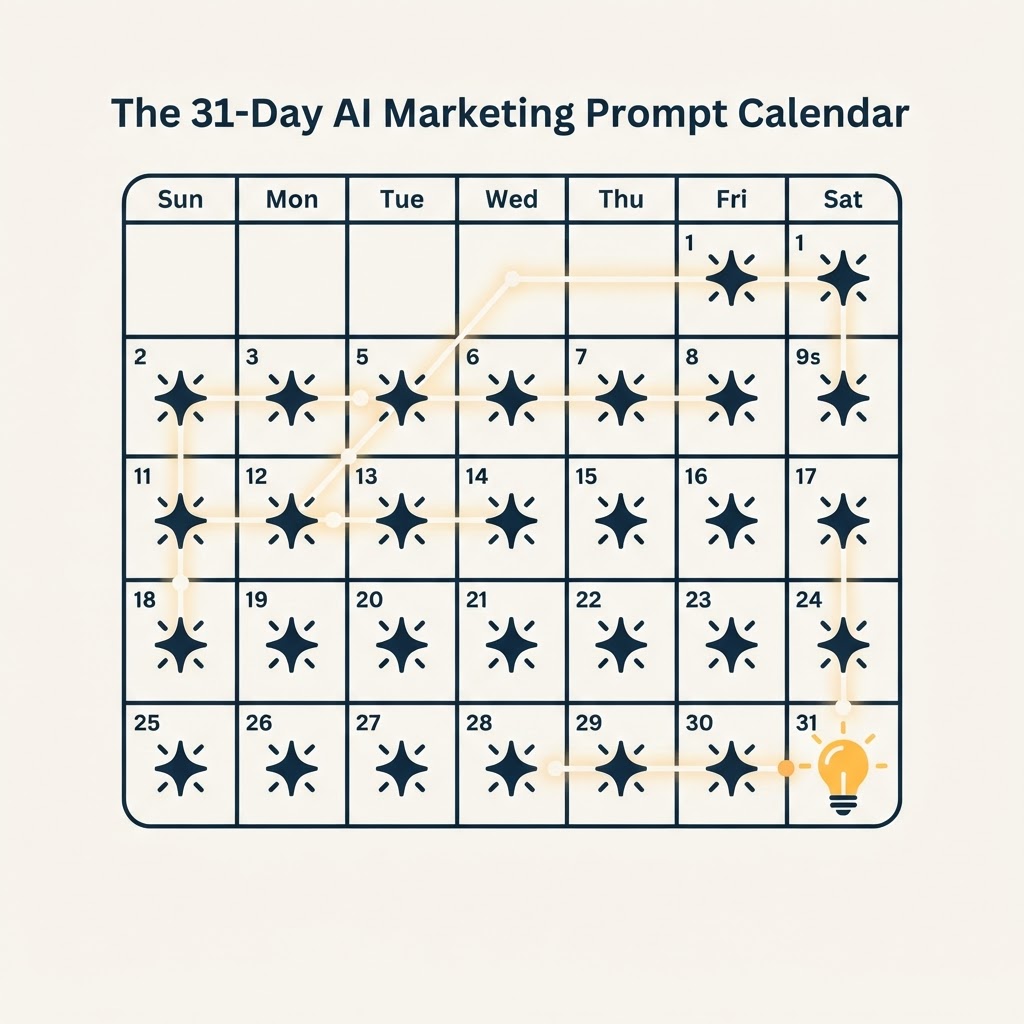 The 31-Day AI Marketing Prompt Calendar