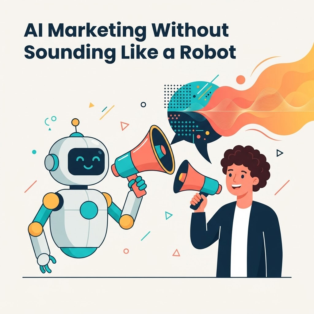 AI Marketing Without Sounding Like a Robot