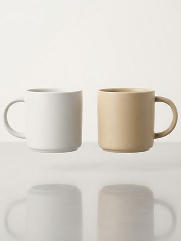 Halo Ceramic Mug Set (2-pack)