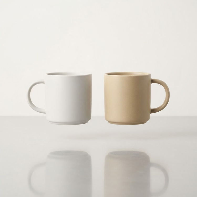 Halo Ceramic Mug Set (2-pack)
