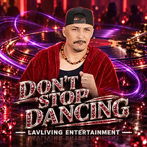 Official Lavliving cover artwork for Don't Stop Dancing