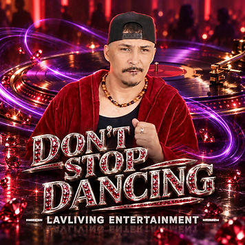 Official Lavliving cover artwork for Don't Stop Dancing