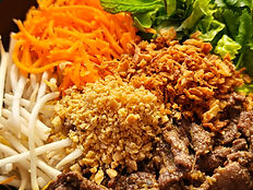 Bò bún au bœuf et vermicelles