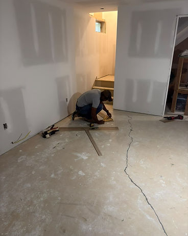 Installing Hardwood Planks