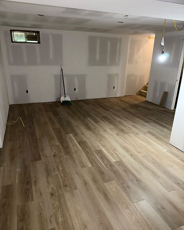 Basement Flooring Installation