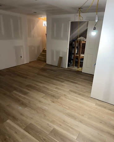 Basement Flooring Complete