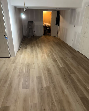 Basement Flooring Finished