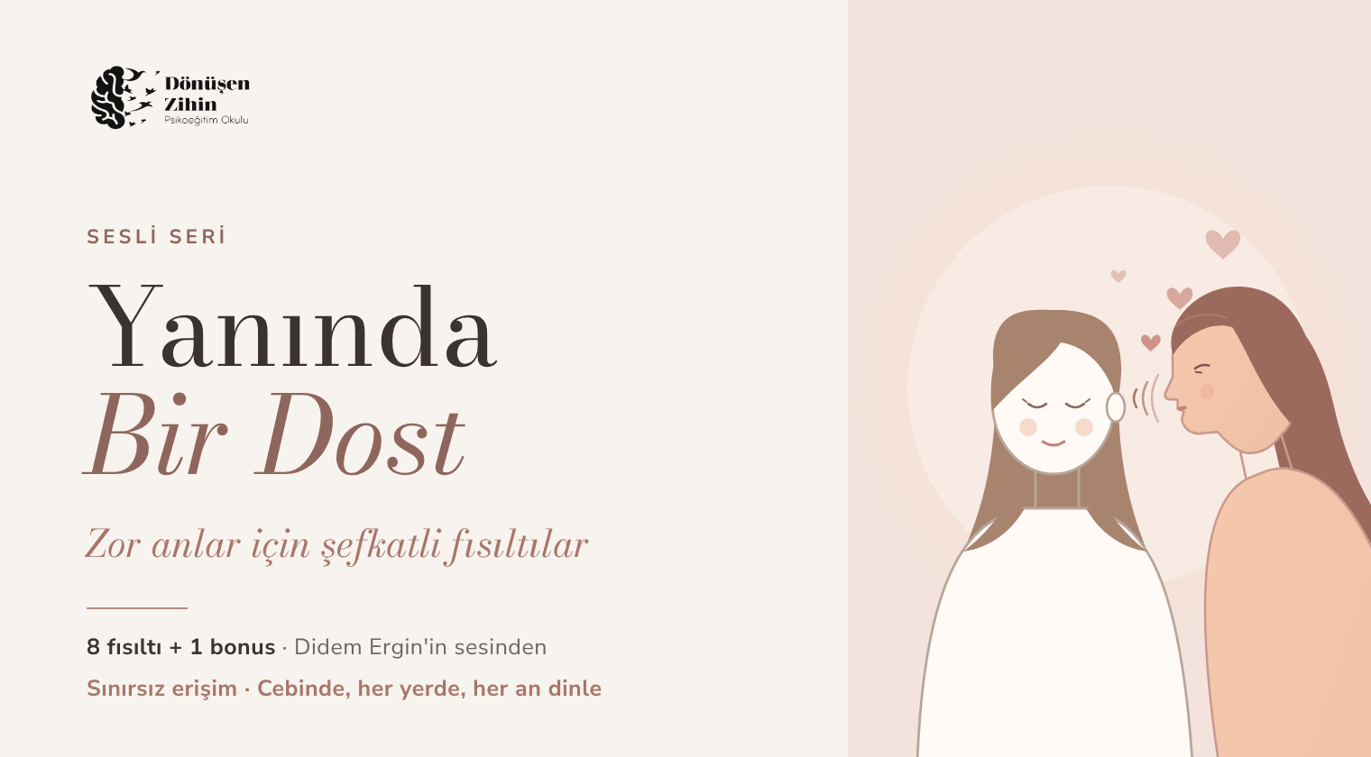 Yanında Bir Dost sesli seri kapağı