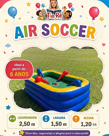Aluguel de Air Soccer em Formiga, MG