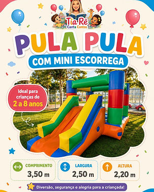 Aluguel de Pula Pula com Mini Escorrega em Formiga, MG