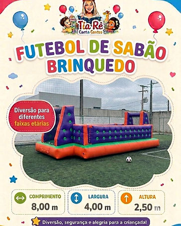Aluguel de Futebol de Sabão em Formiga, MG