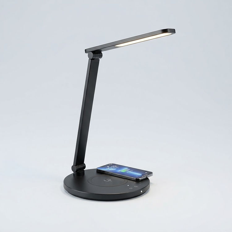 LED Desk Lamp with Wireless Charger