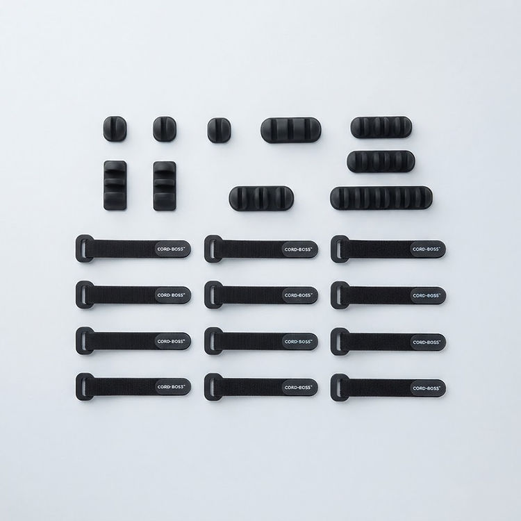 Silicone Cable Organizer Kit