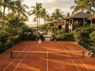 Tennis activity in Koh Samui