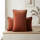 Velvet Lumbar Cushion