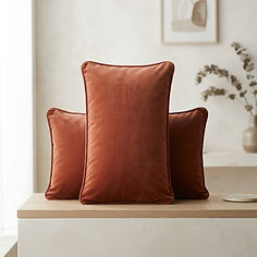 Velvet Lumbar Cushion