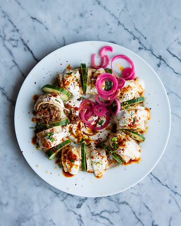 Flatbread Wraps with Yogurt & Sumac
