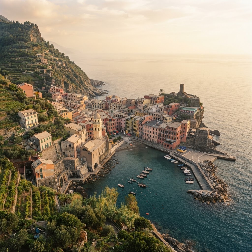 Italian coastline