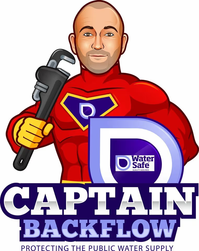 Captain Backflow logo