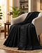 Black Silk Saree (Black), lifestyle setting