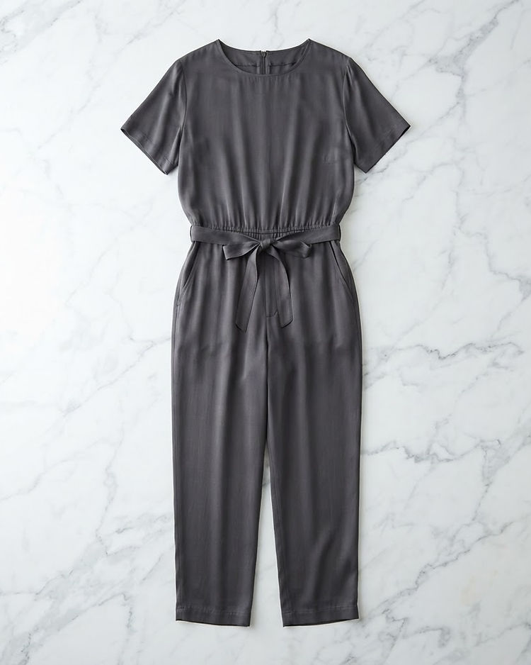 Charcoal Jumpsuit (Charcoal), product photo