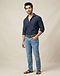 Olive Jean Belt (Olive), worn or held by model