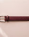 Burgundy Golf Belt (Burgundy), flat-lay view